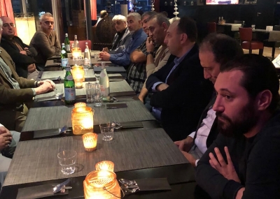 Bijeen met Marc Merx en Vertegenwoordigers