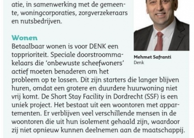 Wij accepteren geen Armoede in ons Stad